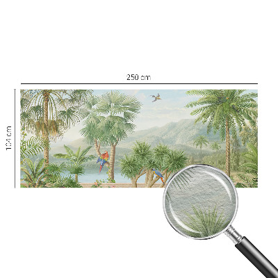 Fotobehang slaapkamer Exotisch landschap