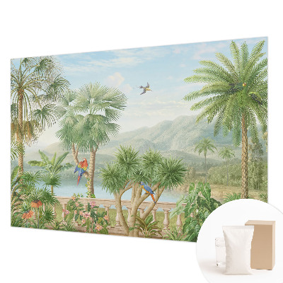 Fotobehang slaapkamer Exotisch landschap