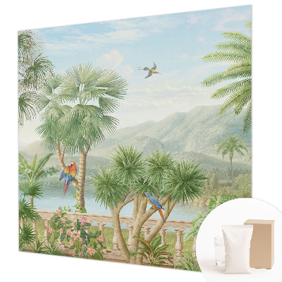Fotobehang slaapkamer Exotisch landschap