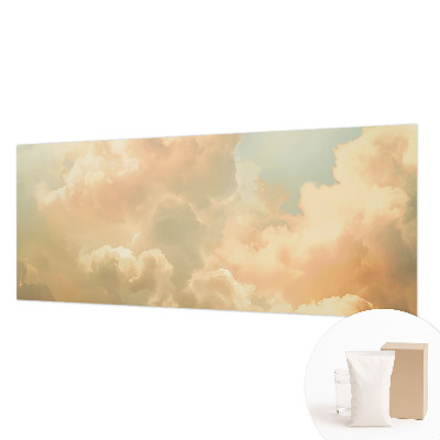 Fotobehang voor slaapkamer met etherische wolken