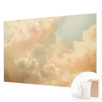Fotobehang voor slaapkamer met etherische wolken
