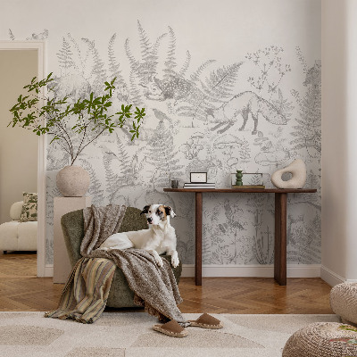 Fotobehang voor de slaapkamer Bosdieren