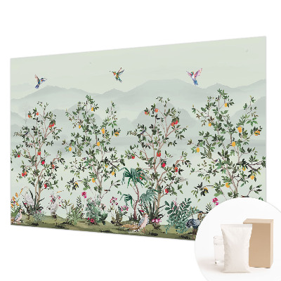 Fotobehang voor de woonkamer Exotische bomen