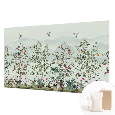 Fotobehang voor de woonkamer Exotische bomen