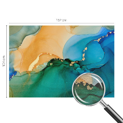 Hoogwaardig fotobehang Kleurrijke golven