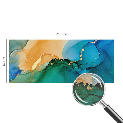 Hoogwaardig fotobehang Kleurrijke golven
