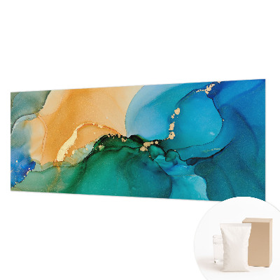 Hoogwaardig fotobehang Kleurrijke golven