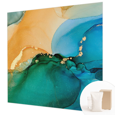 Hoogwaardig fotobehang Kleurrijke golven