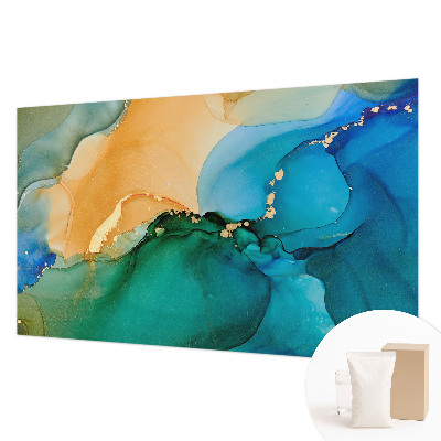 Hoogwaardig fotobehang Kleurrijke golven
