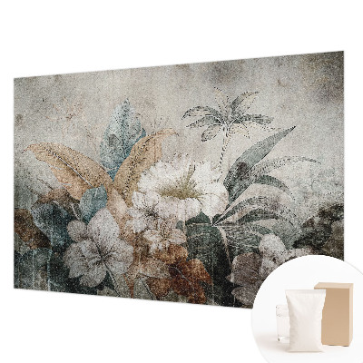 Modern fotobehang voor de woonkamer Bloemendroom
