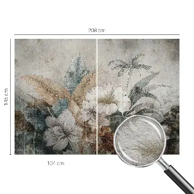 Modern fotobehang voor de woonkamer met het motief 'Bloemendroom'