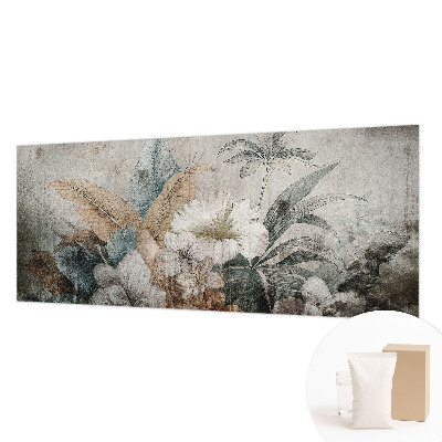 Modern fotobehang voor de woonkamer Bloemendroom