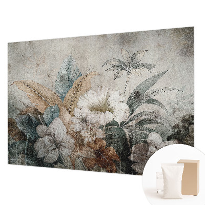 Modern fotobehang voor de woonkamer Bloemendroom