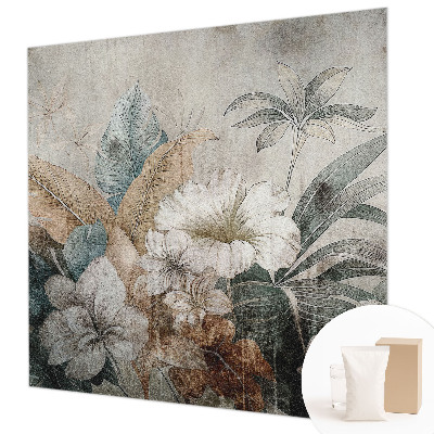 Modern fotobehang voor de woonkamer Bloemendroom
