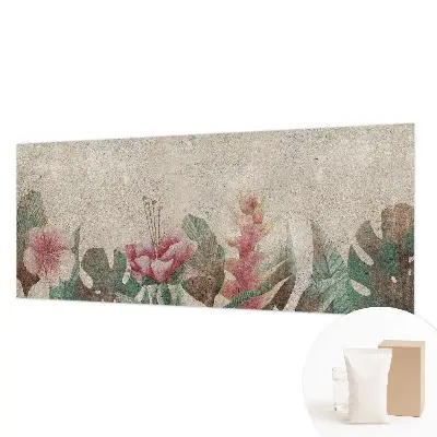 Kwalitatief fotobehang met subtiele florale print