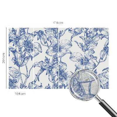 Luxe fotobehang Bloemtakken