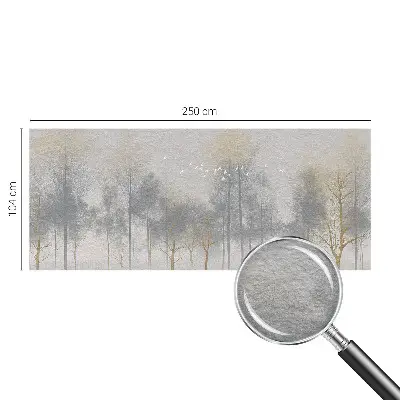 Uniek fotobehang met het motief 'Bosharmonie' voor een natuurlijke sfeer