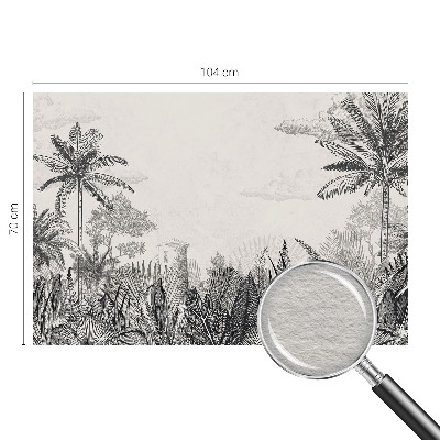 Vliesbehang fotobehang Tropisch landschap