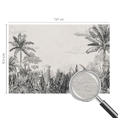 Vliesbehang fotobehang Tropisch landschap
