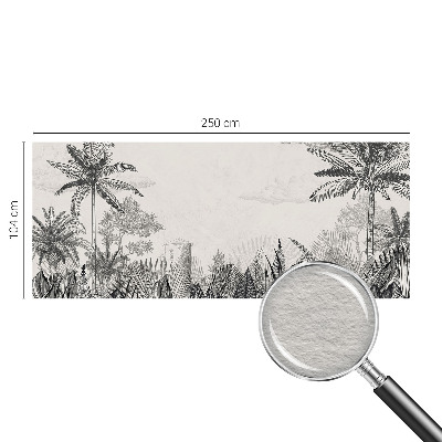 Vliesbehang fotobehang Tropisch landschap