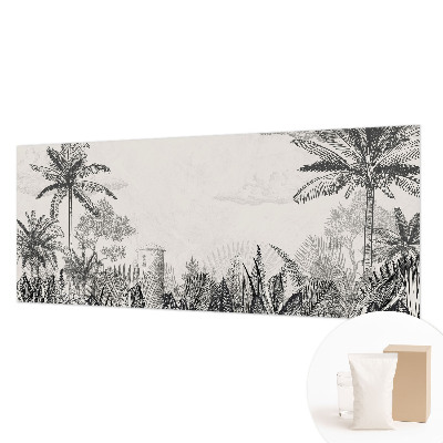 Vliesbehang fotobehang Tropisch landschap