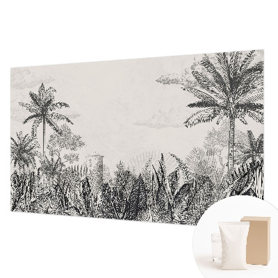 Vliesbehang fotobehang Tropisch landschap