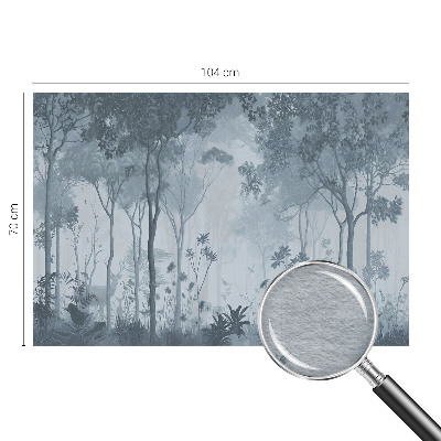 Fotobehang vliesbehang Mystiek van het bos