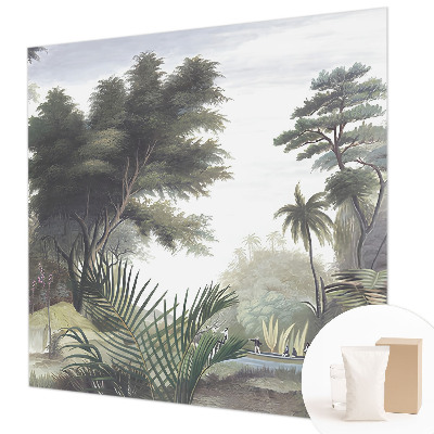 Fotobehang slaapkamer Exotisch landschap