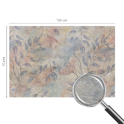 Vlies fotobehang op maat Abstracte bladeren