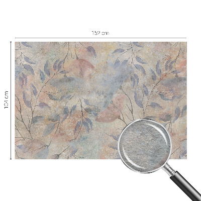 Vlies fotobehang op maat Abstracte bladeren