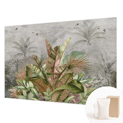 Behang met print Exotische jungle