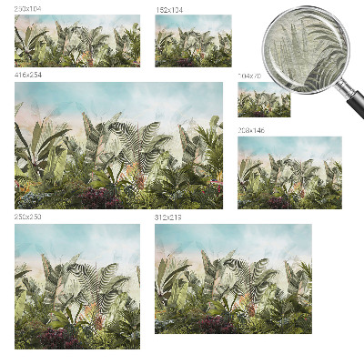 Muur behang Tropisch paradijs