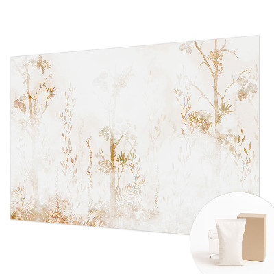 Fotobehang slaapkamer Botanische elegantie