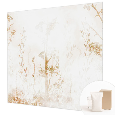 Fotobehang slaapkamer Botanische elegantie