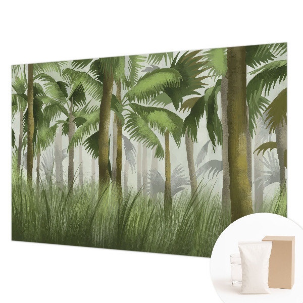 Fotobehang voor slaapkamer Tropisch bos
