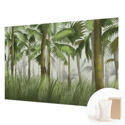 Fotobehang voor slaapkamer Tropisch bos