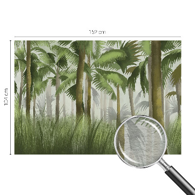 Fotobehang voor slaapkamer Tropisch bos