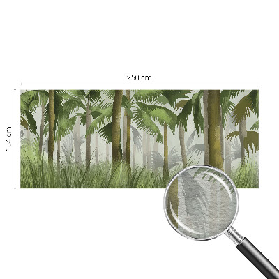Fotobehang voor slaapkamer Tropisch bos