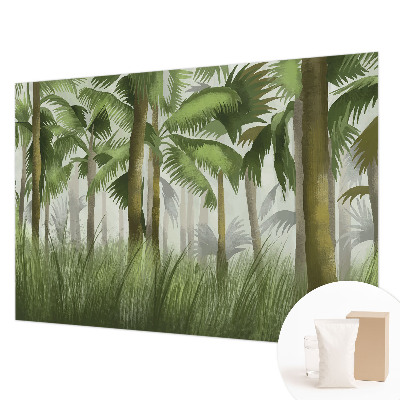 Fotobehang voor slaapkamer Tropisch bos