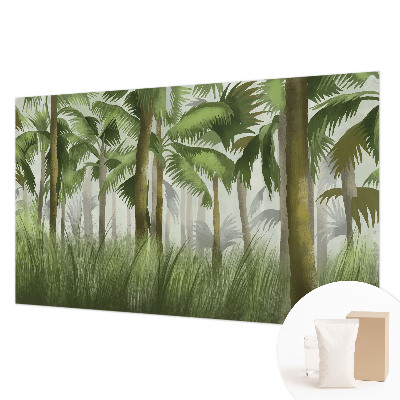 Fotobehang voor slaapkamer Tropisch bos