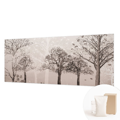 Modern fotobehang Kwetsbare bomen