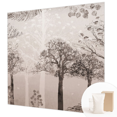 Modern fotobehang Kwetsbare bomen