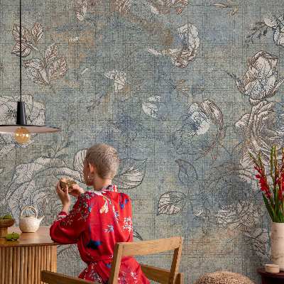 Hoogwaardig fotobehang Romantische rozen