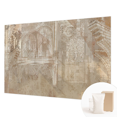 Premium fotobehang met historische ornamenten