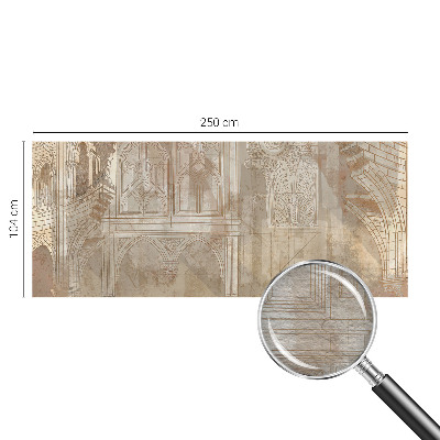 Premium fotobehang met historische ornamenten