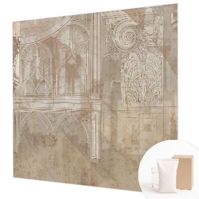 Premium fotobehang met historische ornamenten