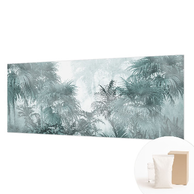 Sfeervol fotobehang Exotisch groen