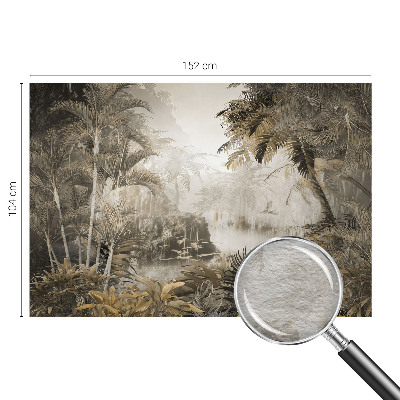 Vlies fotobehang Tropisch bos