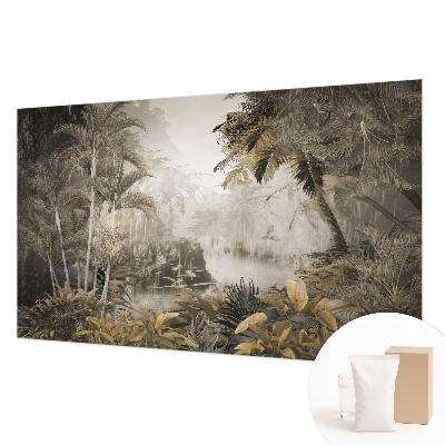 Vlies fotobehang Tropisch bos