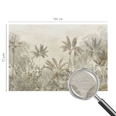 Groot fotobehang Tropische jungle
